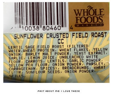 Field Roast burgers