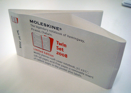 Moleskin planner