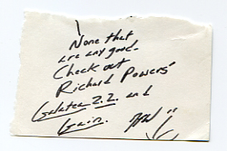 Mr. Wallace suggests some Richard Powers