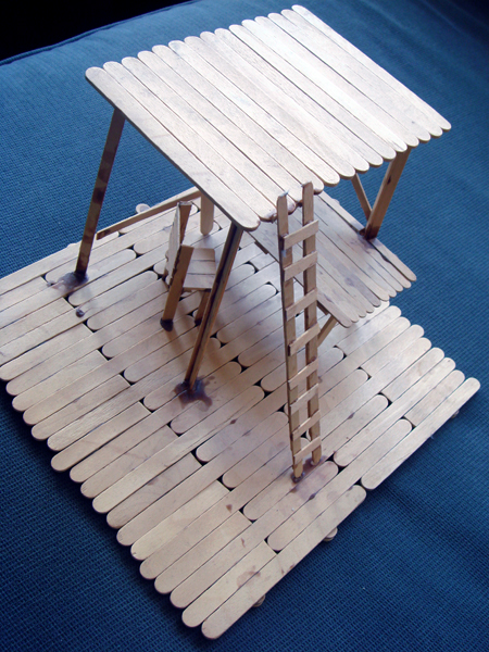 scale model of loft
