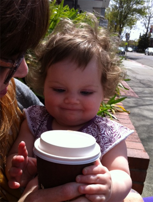 Zoe and the cup