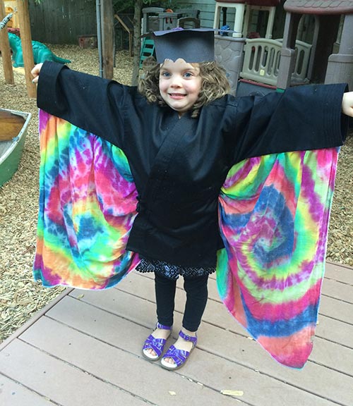 Wings spread
